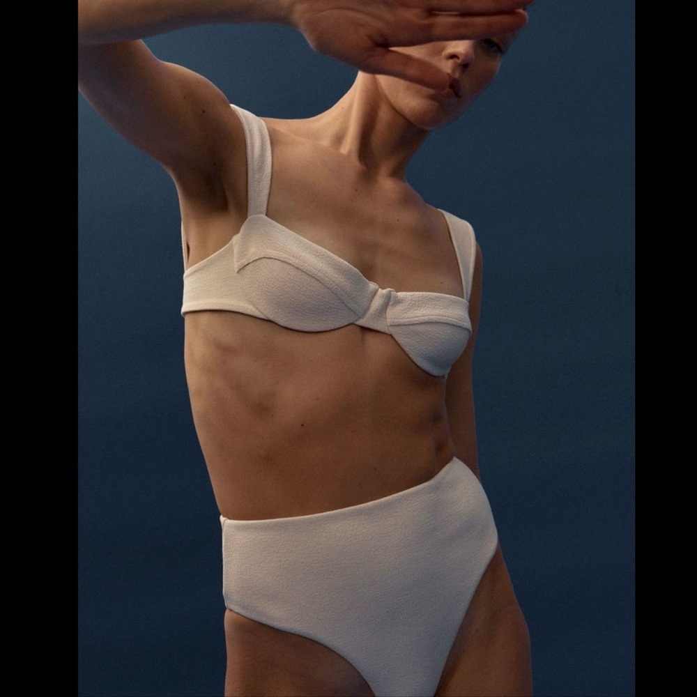ZIAH by St. Agni - Ella Top & Lee Bottom in Bouclê Ecru